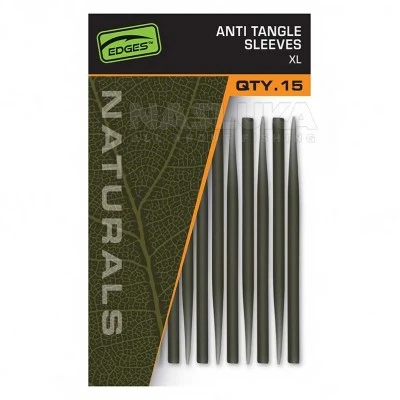 Противооплитащ шлаух за монтажи за шаран Fox Edges Naturals Anti Tangle Sleeves, XL, 15 бр.