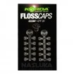 Стопери за стръв Korda FlossCaps Clear, 20 бр.