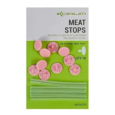 Стопери за стръв Korum Meat Stops - 10 бр.