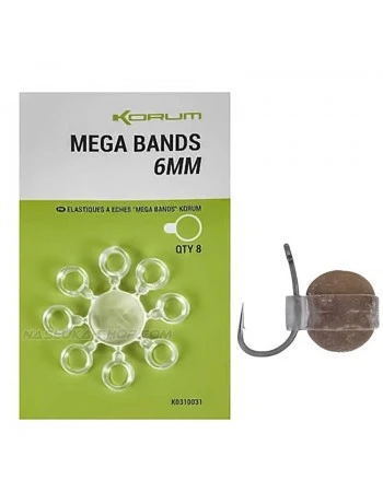 Силиконови рингове за фидер в пакет Korum Mega Bands