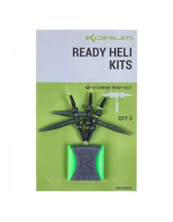 Аксесоари за хеликоптер риг монтажи Korum Ready Heli Kits