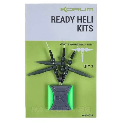 Аксесоари за хеликоптер риг монтажи Korum Ready Heli Kits