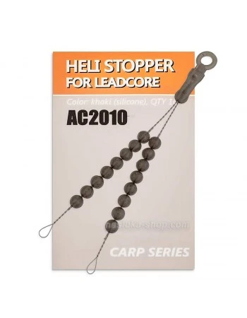 Стопери за лийдкор Life Orange Heli Stopper for Leadcore