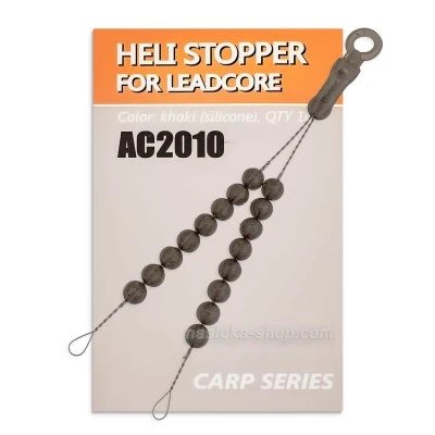Стопери за лийдкор Life Orange Heli Stopper for Leadcore