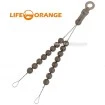 Стопери за лийдкор Life Orange Heli Stopper for Leadcore