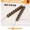 Стопери за лийдкор Life Orange Heli Stopper for Leadcore