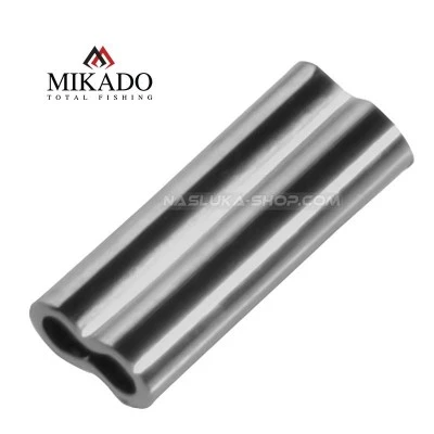 Кримпове за поводи Mikado X-Plode Sleeves Brass Double - 12 бр.