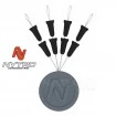 Стопери за подвижни фидер монтажи Nytro Free Running Swivel Blocker, 8 бр.