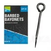 Метални шипове за стръв с контра Preston Innovation Barbed Bayonets - 20 бр.