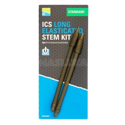 Комплект тръбички с ластик за метод фидер Preston ICS Long Elasticated Stem Kit - Standard