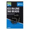 Мъниста - бързи връзки за фидер Preston ICS In-Line 360 Beads