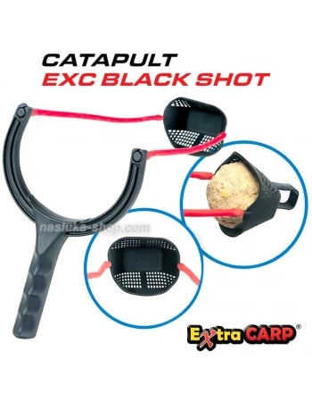 Прашка за захранване Extra Carp Catapult Black Shot - 3029