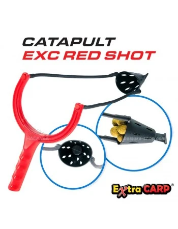 Прашка за захранване Extra Carp Catapult Red Shot - 4040