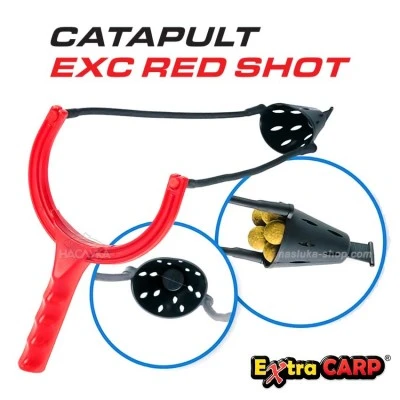Прашка за захранване Extra Carp Catapult Red Shot - 4040