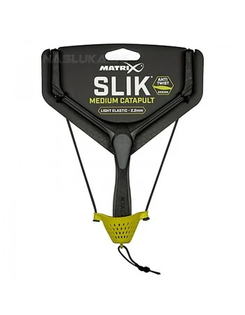 Прашка за захранване Matrix Slik Medium Catapult - Light Elastic 2.2мм