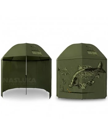 Риболовен чадър със странична стена Delphin Big One Carp 2.50м
