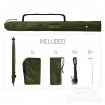 Риболовен чадър със странична стена Delphin Big One Carp 2.50м