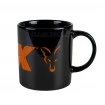Керамична чаша Fox Ceramic Mug Black & Orange Logo - 350ml