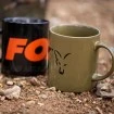 Керамична чаша Fox Ceramic Mug Black & Orange Logo - 350ml