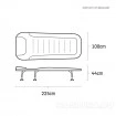 Шаранджийско легло JRC Contact Lite Bedchair