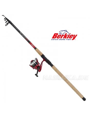 Универсален риболовен комплект Berkley Cherrywood Spezi Allround Tele Combo - 3.00м 35-75г