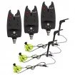 Комплект от 3 бр. аларми и обтегачи FishPro Signal-3 Carp Set