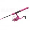 Детски комплект за риболов Kinetic Ramasjang CC Pink - 1.65м 5-24г