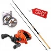 Байткастинг сет Mikado-Mitchell Baitcast 2.10м 40-120г