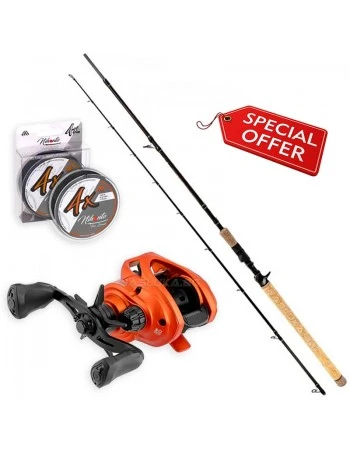 Байткастинг сет Mikado-Mitchell Baitcast 2.10м 40-120г