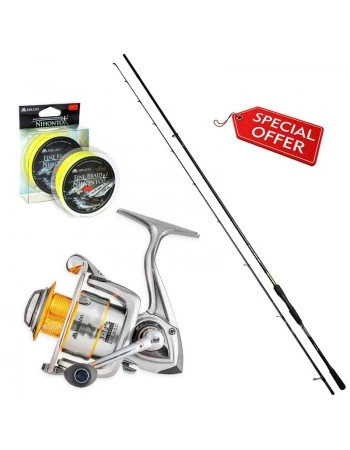 Сет за спининг риболов на река Дунав Mikado River Spin Combo 3.00м 10-40г
