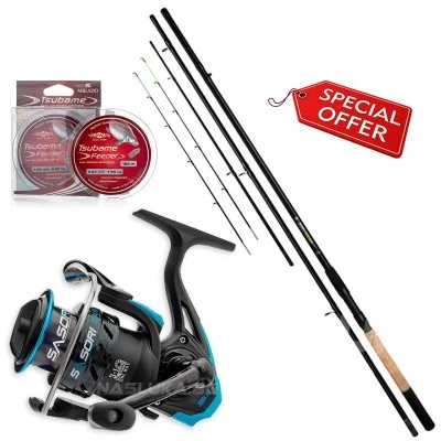 Комплект за фидер Mikado Sasori Feeder Set 3.60м 100г