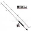 Спининг комплект Mitchell Tanager Pink Camo Spin - 2.40м 10-30г