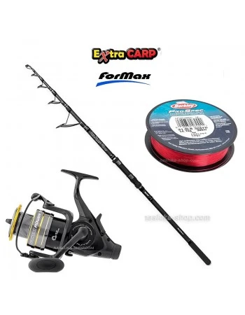 Комплект за риболов на шаран Sirius Tele Carp Combo 3.60м 3.0lb