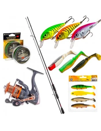 Комплект за бяла риба FF Trophy Zander Jig-Spin