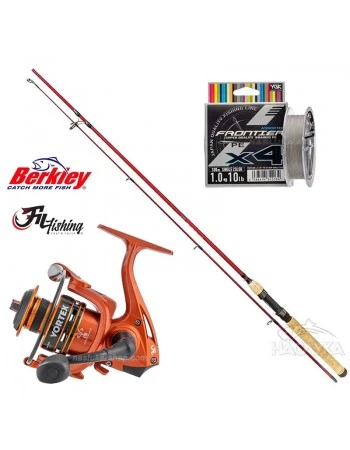 Комплект за спининг риболов Vortex Light Spin Combo 2.10м - 10г