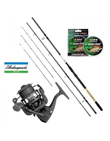 Комплект за фидер риболов Shakespeare Superteam Method Feeder 3.60м 120г