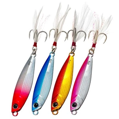Комплект от 4 бр. пилкери-джигове Sokudo Storm Jig 6см, 30г