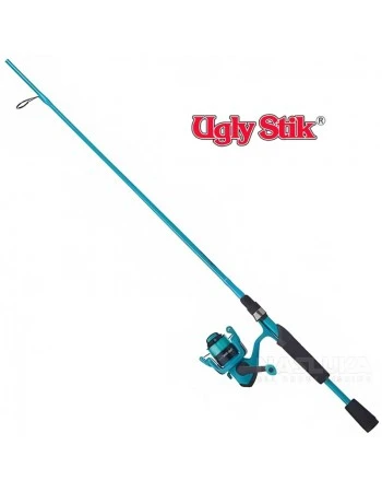 Спининг комплект Ugly Stik Hi-Lite Spinning Combo 1.83м, 6-15lb, Blue