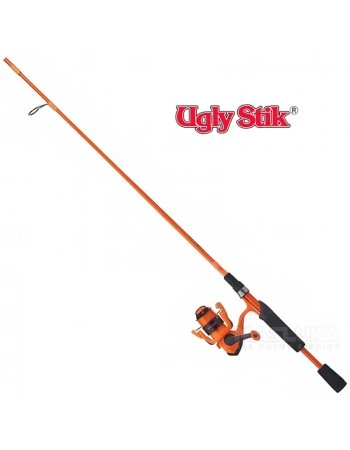Спининг комплект Ugly Stik Hi-Lite Spinning Combo 1.83м, 6-15lb, Orange
