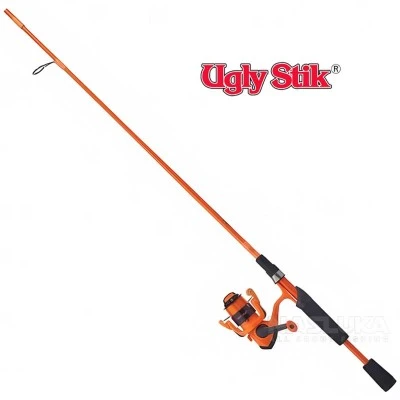 Спининг комплект Ugly Stik Hi-Lite Spinning Combo 1.83м, 6-15lb, Orange