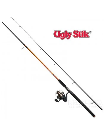 Спининг комплект Ugly Stik Power Medium Combo 2.44м, 10-15lb