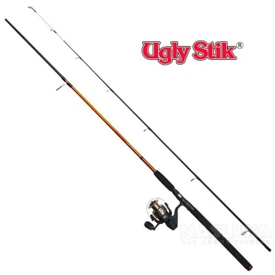 Спининг комплект Ugly Stik Power Medium Combo 2.44м, 10-15lb