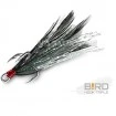 Тройни куки с пера Delphin B!rd Triple Hook - 3 бр. - Black