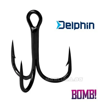 Тройни куки Delphin Bomb! Multihook Triple - 6 бр.
