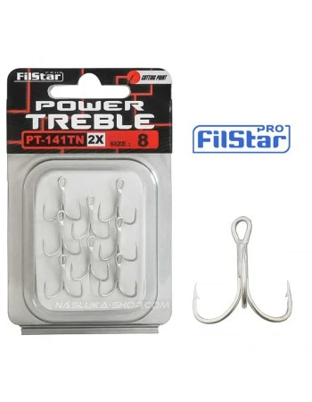 Тройни куки в пакет Filstar Power Treble PT-141TN