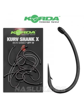 Куки за шаран Korda Kurv Shank X