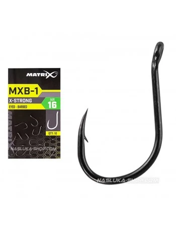 Куки за фидер Matrix MXB-1 X-Strong Eyed