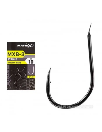 Куки за фидер Matrix MXB-3 Strong Spade End