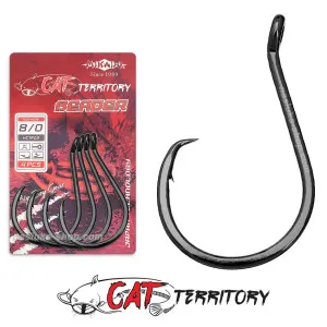 Куки за сом Mikado Cat Territory Beader Куки за сом Mikado Cat Territory Beader
