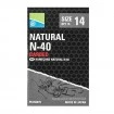 Куки Preston Innovation Natural N-40 Barbed - 15 бр.